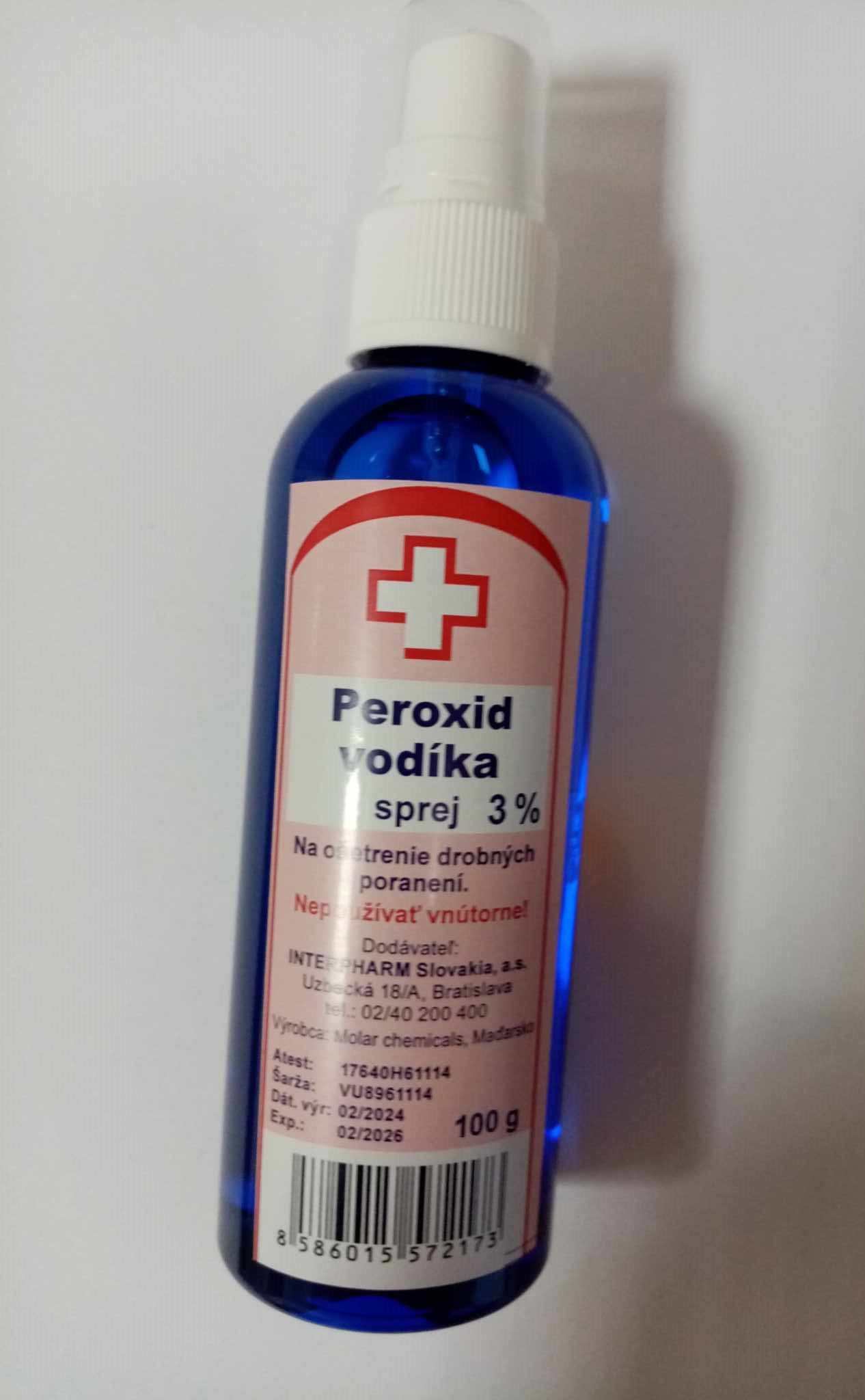 PEROXID VODIKA 3% 1000G